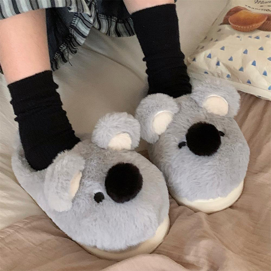 Autumn/Winter Cute Koala Slippers For Women