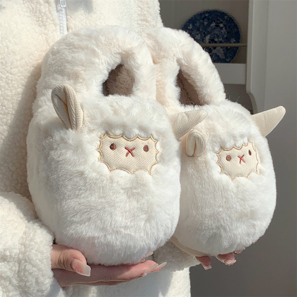 Autumn/Winter Cute Sheep Slippers For Women