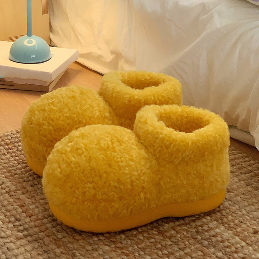 Autumn/Winter Chunky Slipper Boots