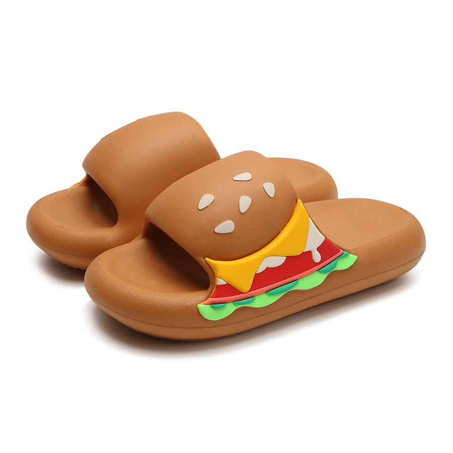 Summer Cute Cartoon Hamburger Slides