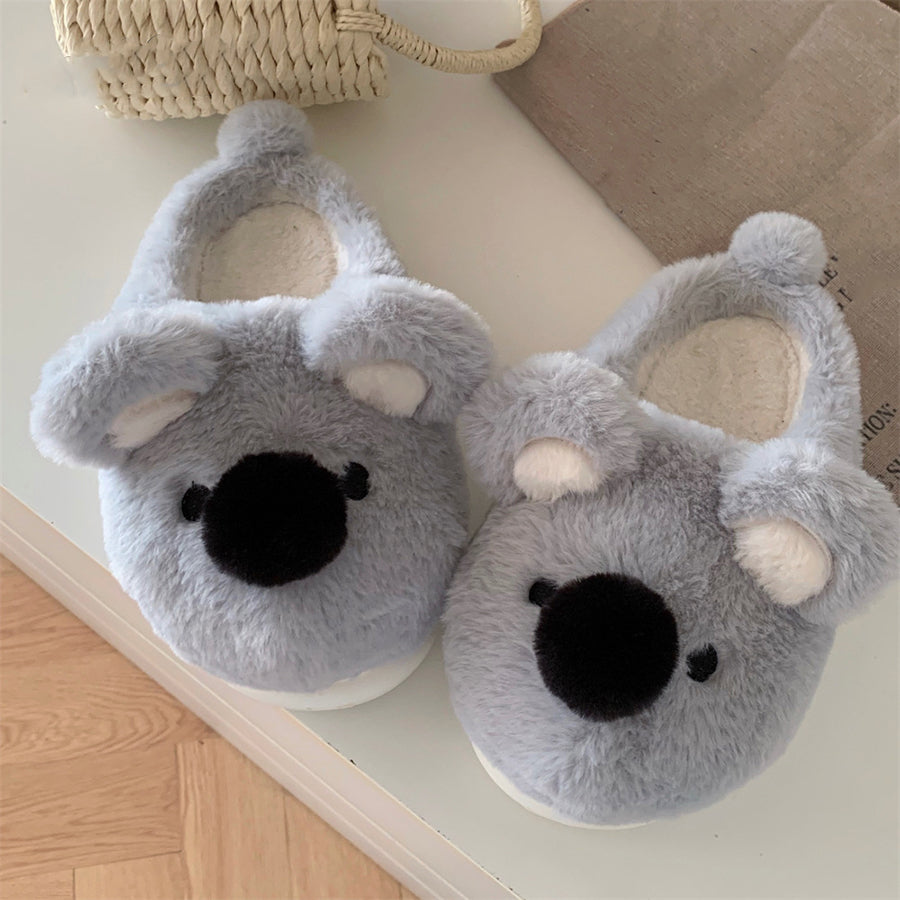 Autumn/Winter Cute Koala Slippers For Women
