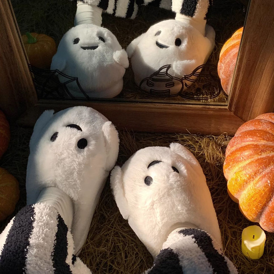 Autumn/Winter Halloween Spooky Little Ghost Slippers
