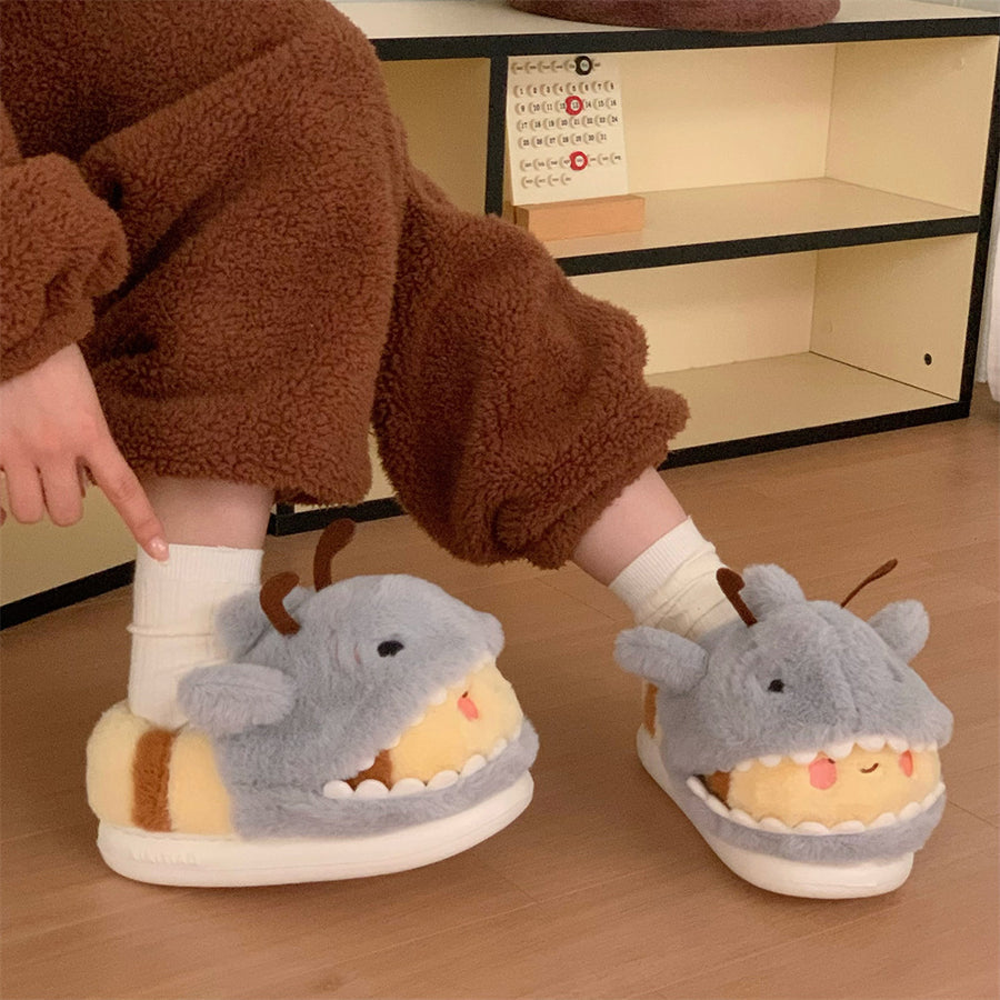 Autumn/Winter Cute Shark Bee Slippers