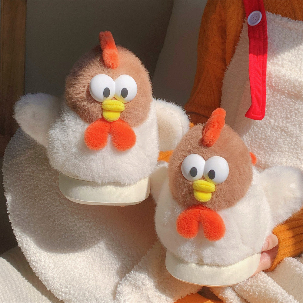 Autumn/Winter Cute Cartoon Chicken Slippers