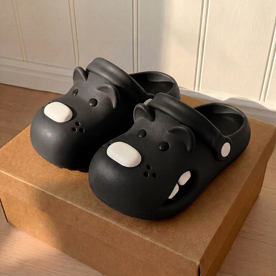 Summer Cute Cartoon West Highland White Terrier Dog Clogs