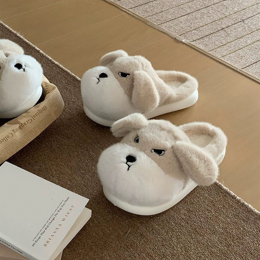 Autumn/Winter Cute Dog Slippers