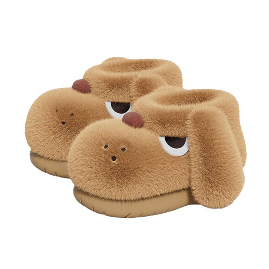 Autumn/Winter Cute Cartoon Maltese Dog Slippers Boots