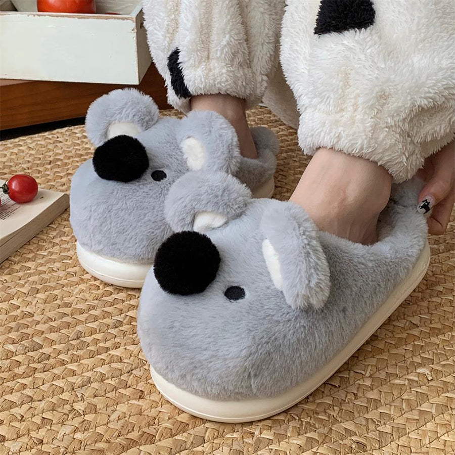 Autumn/Winter Cute Koala Slippers For Women