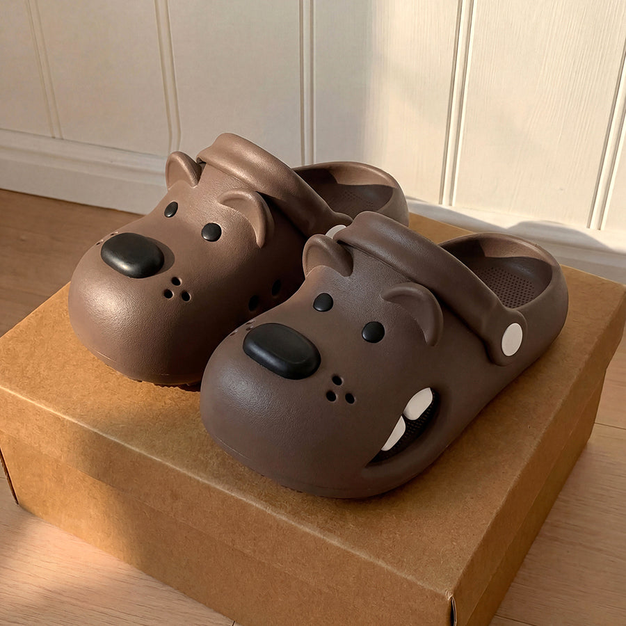 Summer Cute Cartoon West Highland White Terrier Dog Clogs