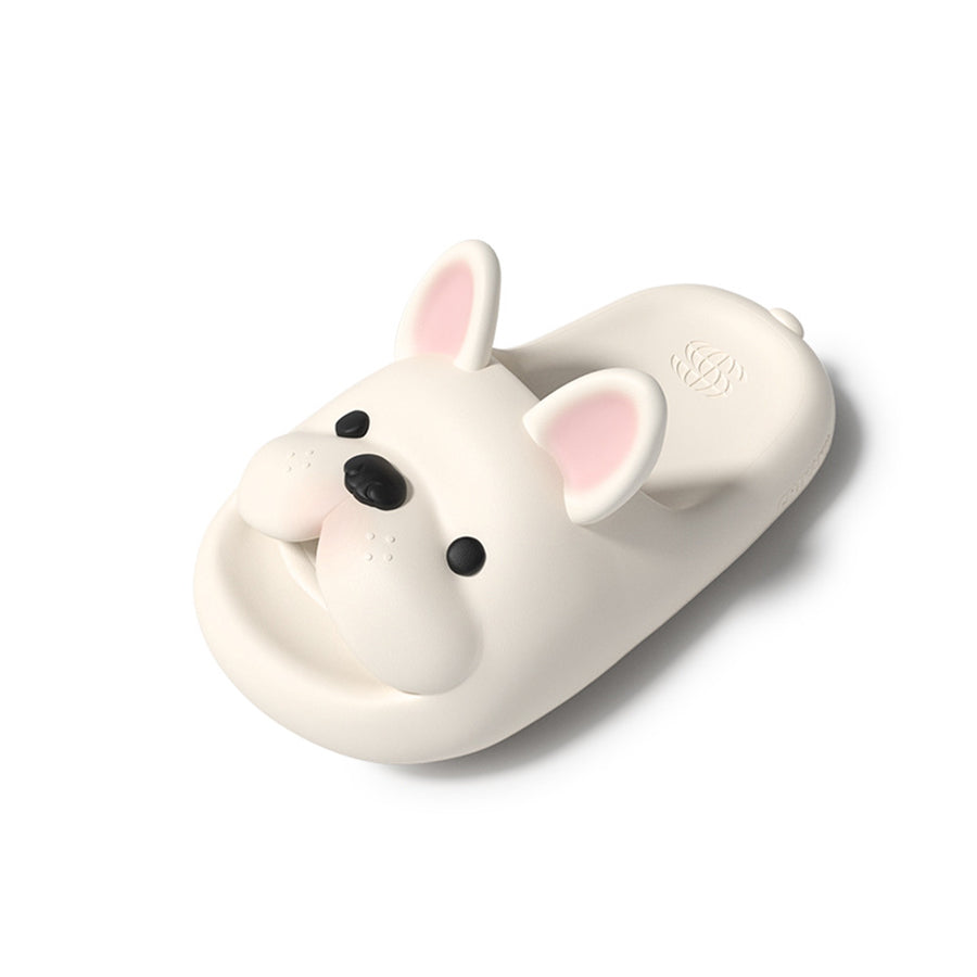 Summer Cute Cartoon Frenchie Slides Dog Slippers