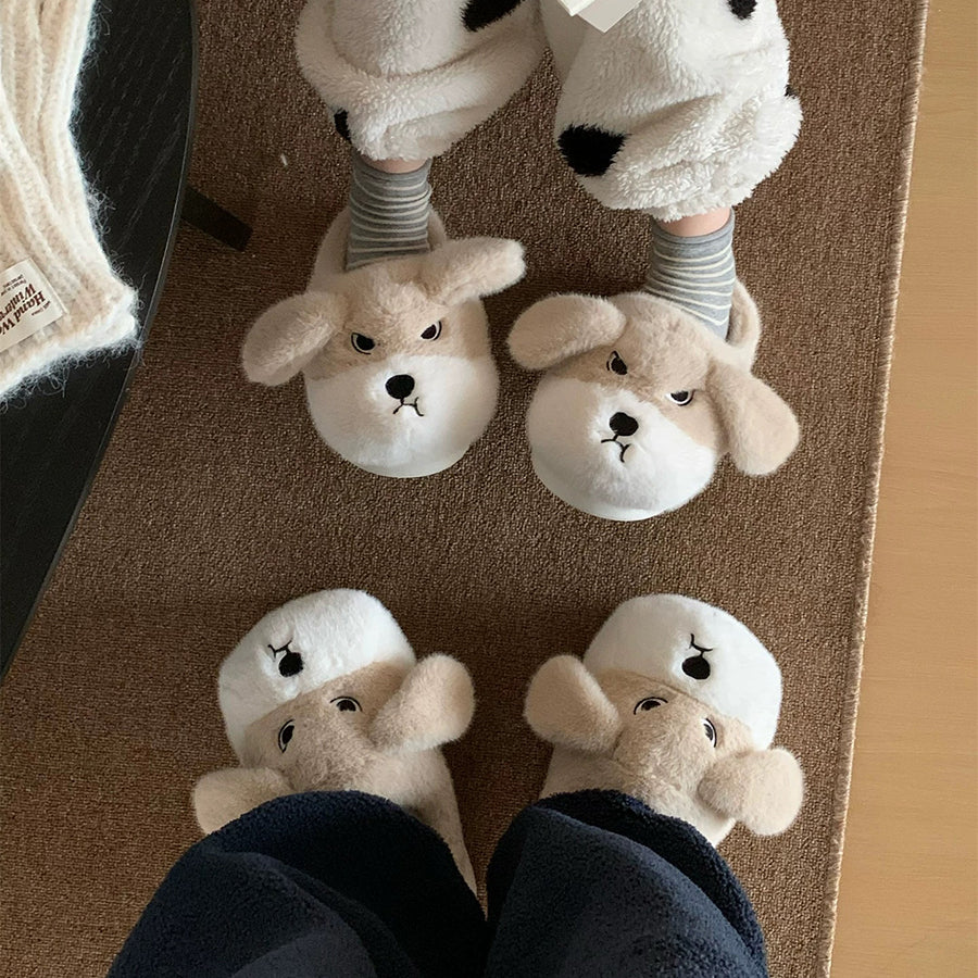 Autumn/Winter Cute Dog Slippers