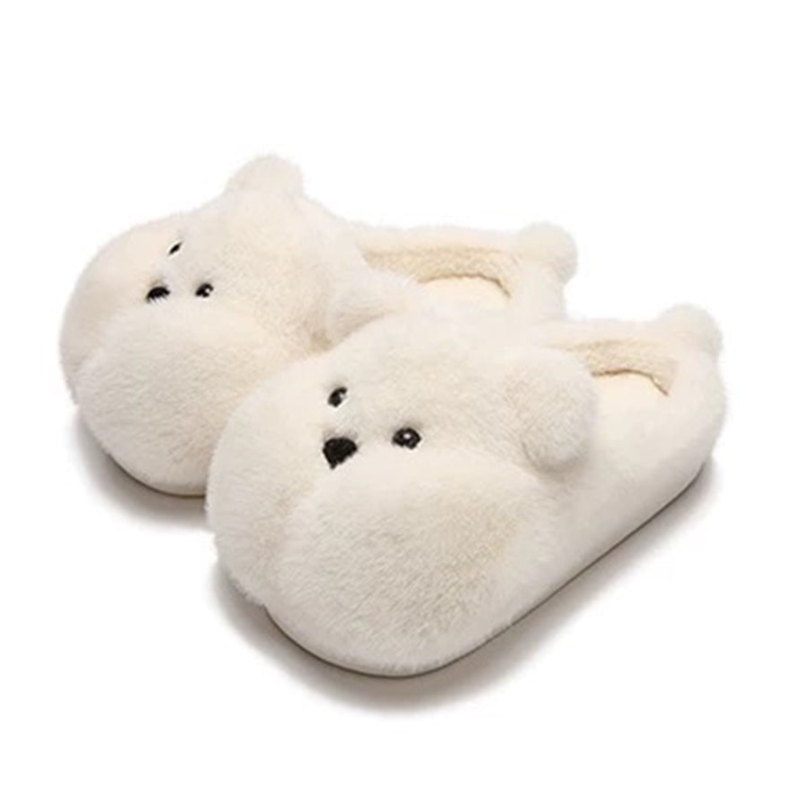 Autumn/Winter Cute Cartoon Chubby Bear Slippers