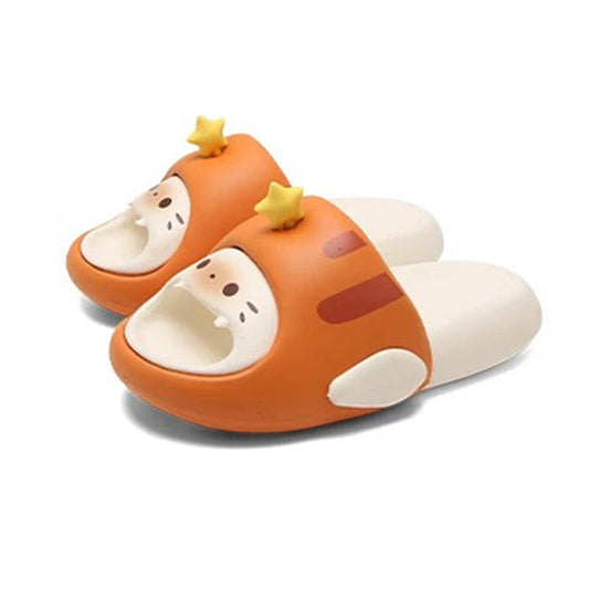 Summer Slightly Low Arch Cute Cartoon 3D Star Cat Slides