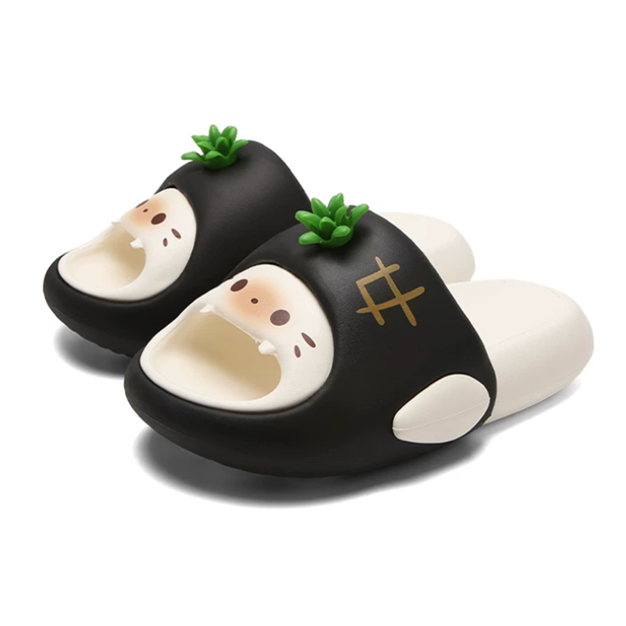 Summer Slightly Low Arch Cute Cartoon Pineapple Cat Slides